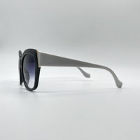 Cat Eye Black Frame Women's Sunglasses-081
