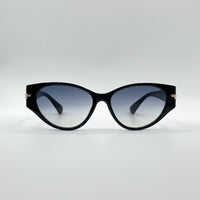 Cat Eye Black Frame Women's Sunglasses-082