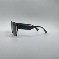 Geometric Grey Frame Women's Sunglasses-179