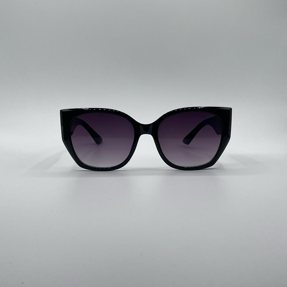 Cat Eye Black Frame Women's Sunglasses-172