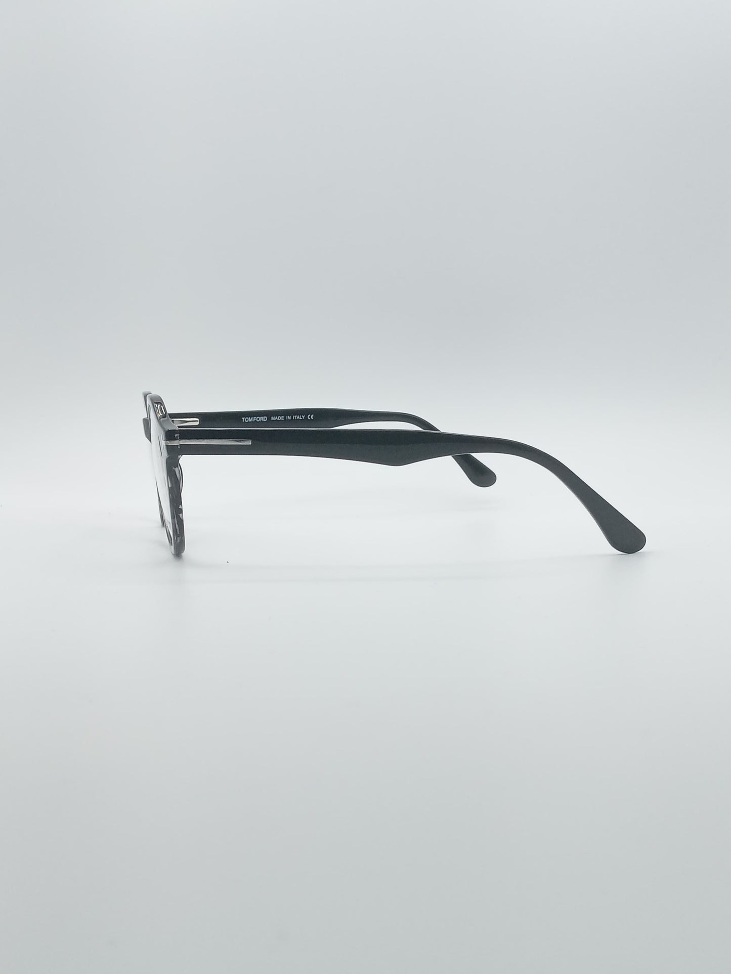Circular Black Frame Men's Optics-260