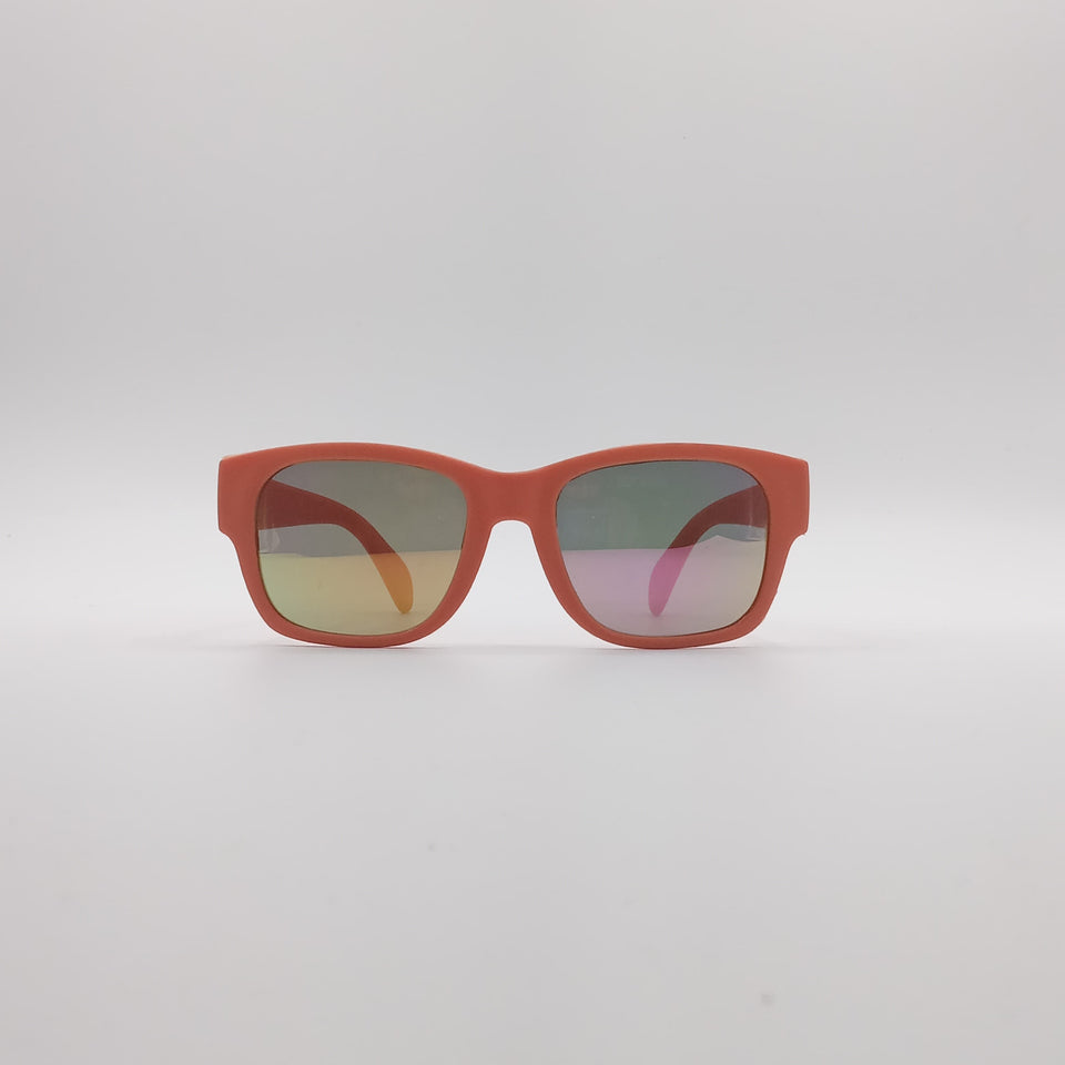 Acetate Orange Frame Kids Sunglasses-061