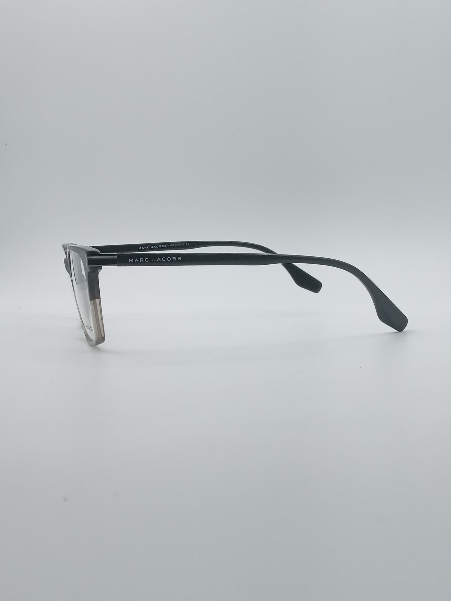 Acetate Black & Grey Frame Men's Optics-238