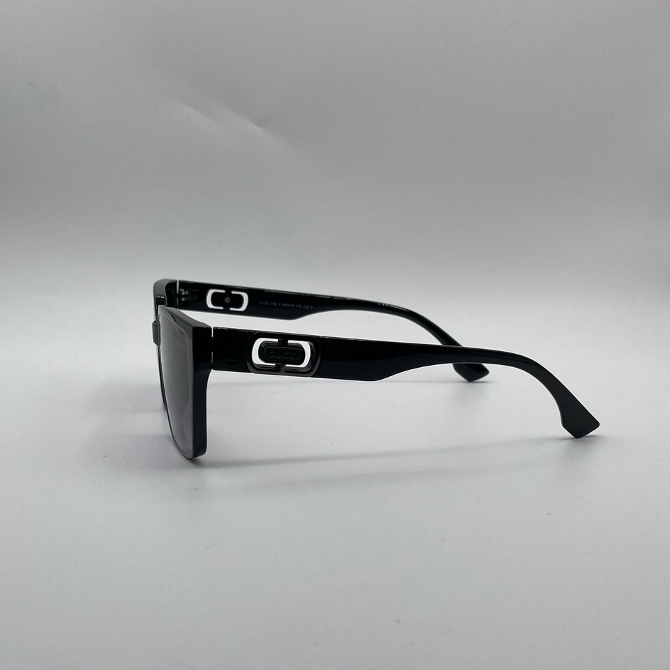 Square Black Frame Women's Sunglasses-141