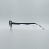 Angular Black and White Frame Kids Optics-138