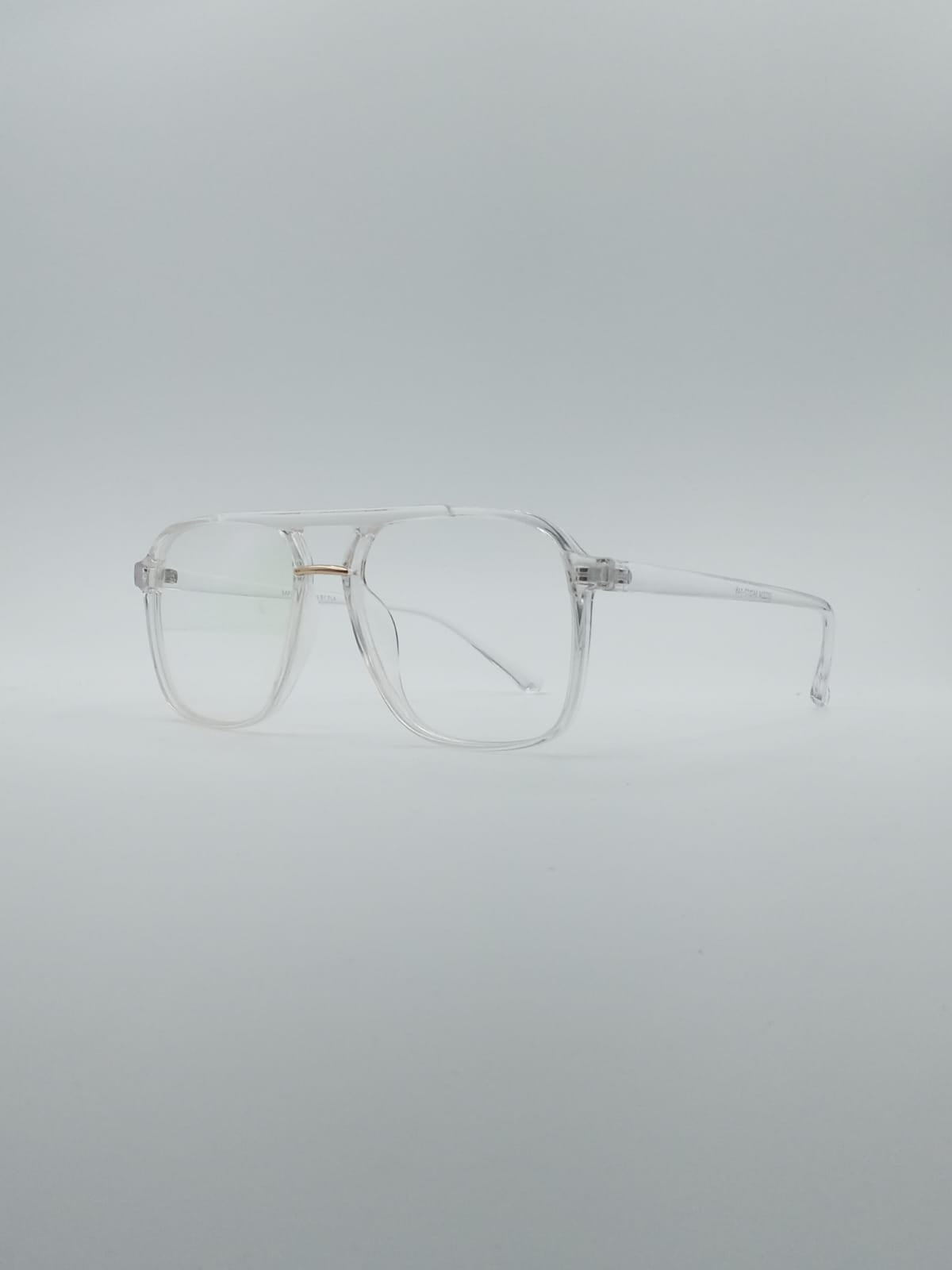 Acetate Translucent Men's Frame Optics-021