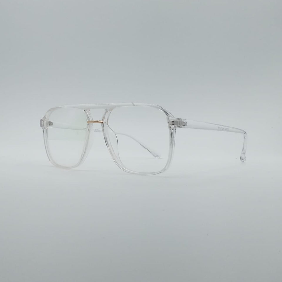Acetate Translucent Men's Frame Optics-021