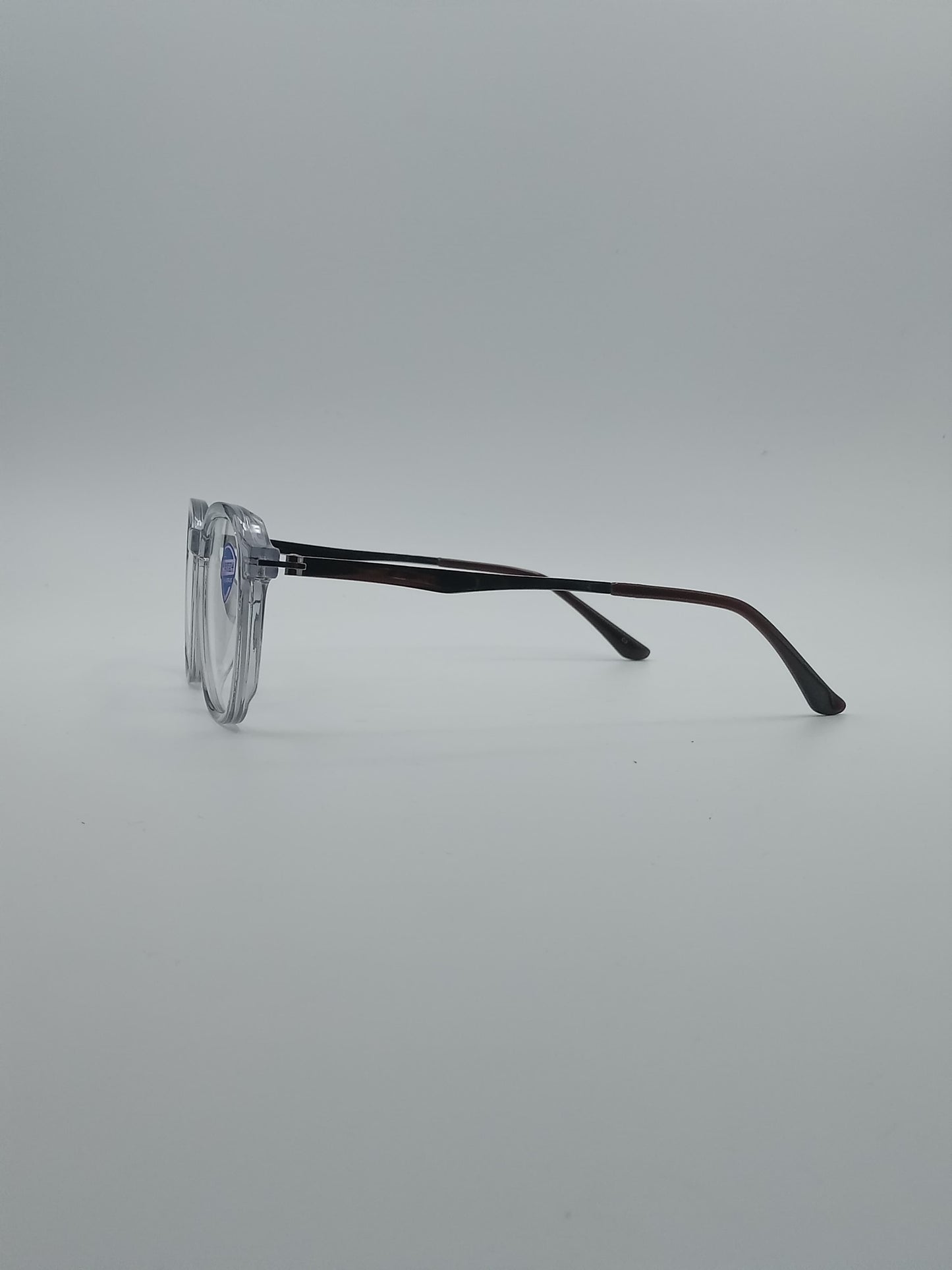 Acetate Silver Frame Unisex Optics-162