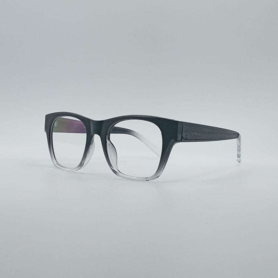 Acetate Black & White Frame Women's Optics-037