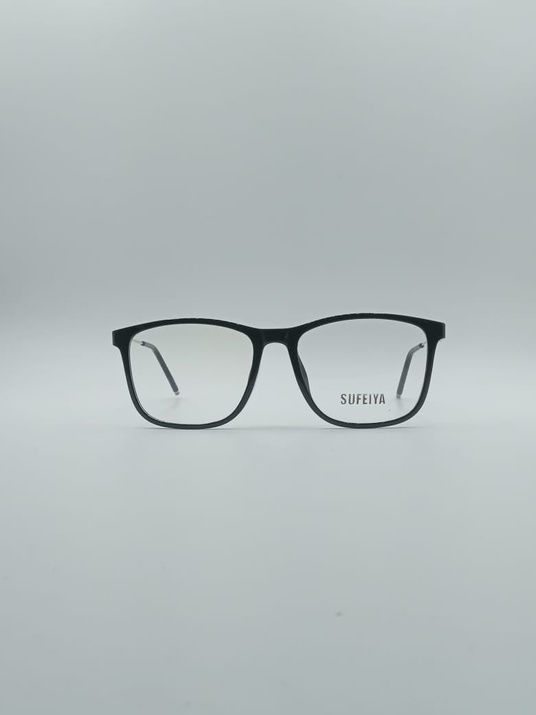 Acetate Black Frame Women's Optics-052
