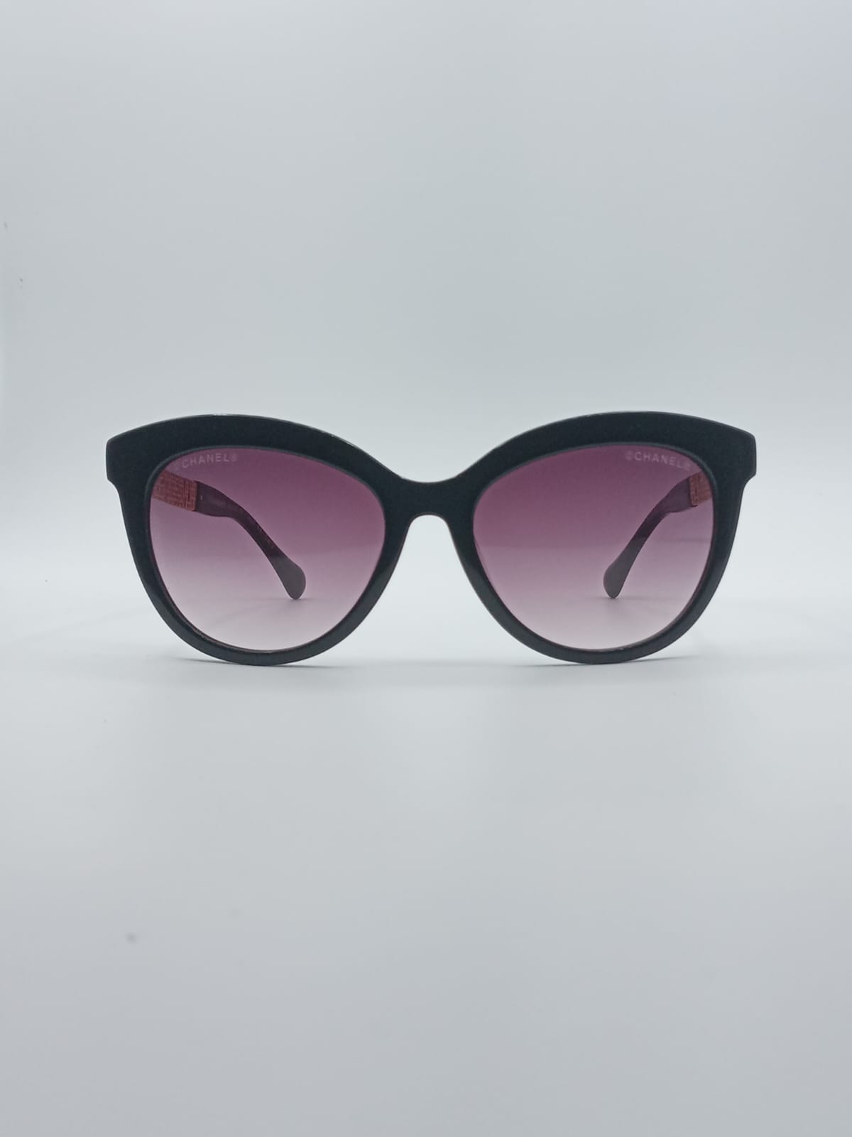 Cat Eye Black Frame Women's Sunglasses-025