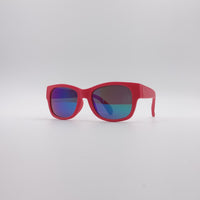 Acetate Red Frame Kids Sunglasses-065