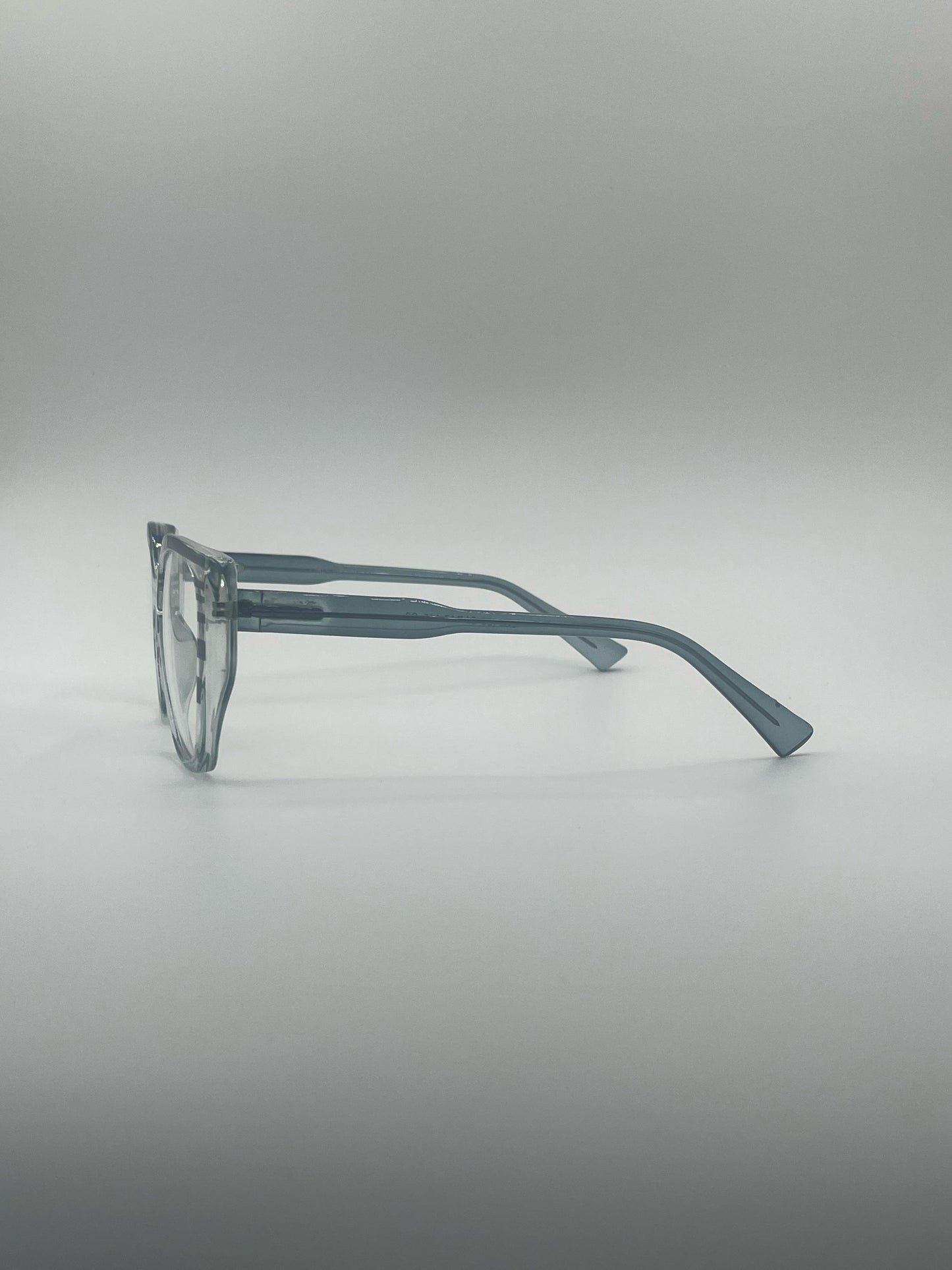 Cat Eye Grey & Black Frame Women's Optics-377