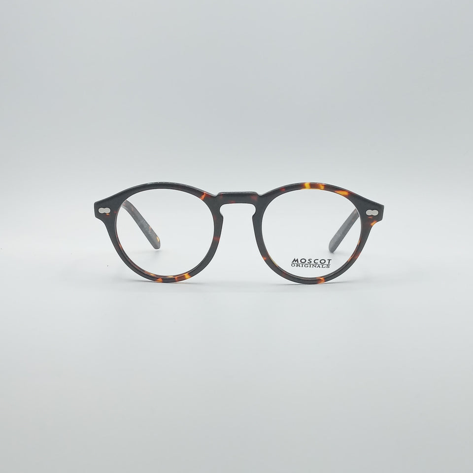 Circular Brown & Orange Frame Men's Optics-258
