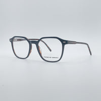 Soft Square Orange & Black Frame Men's Optics-241