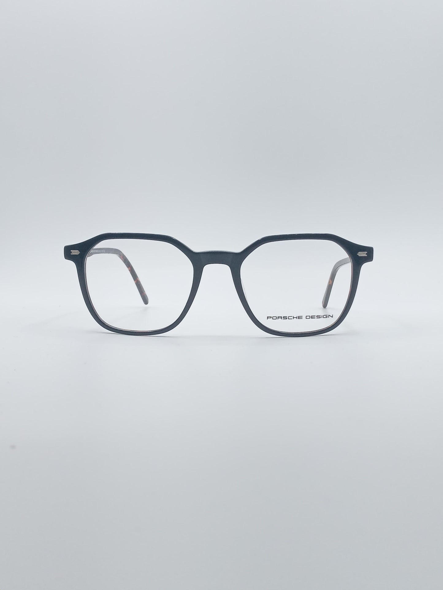Soft Square Orange & Black Frame Men's Optics-241