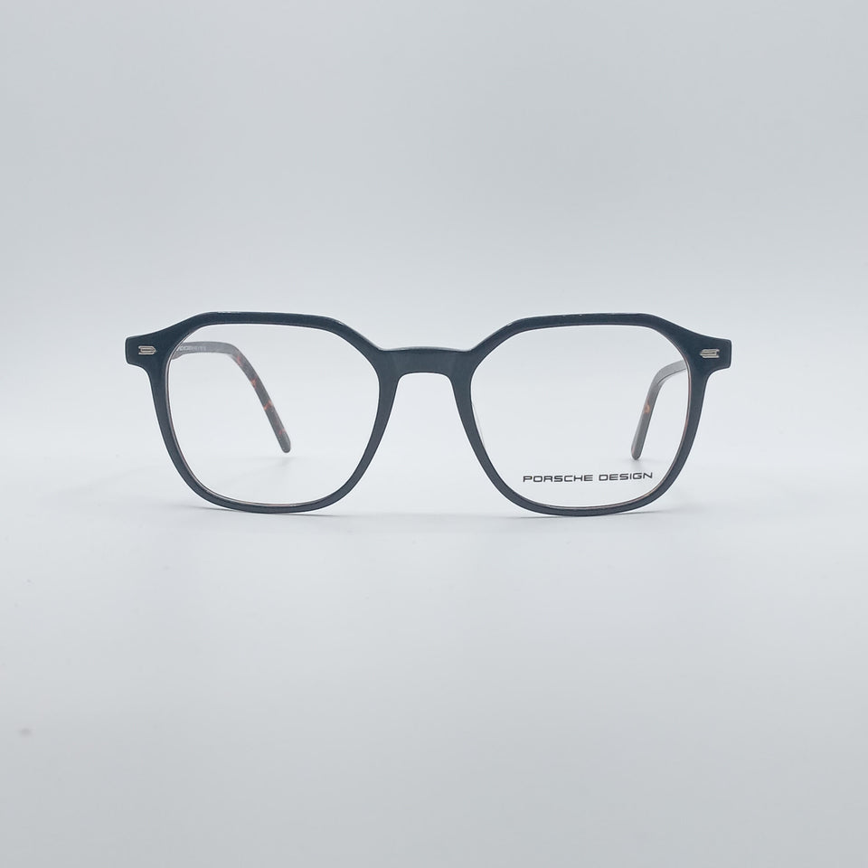 Soft Square Orange & Black Frame Men's Optics-241