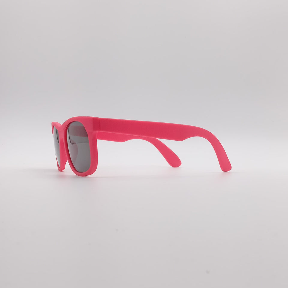 Acetate Red Frame Kids Sunglasses-059