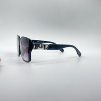 Square Black Frame Women's Sunglasses-194