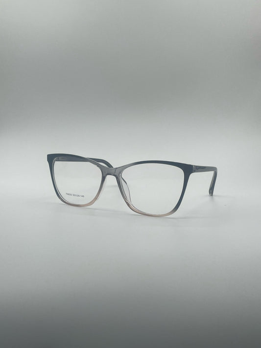 Cat Eye Grey Frame Women's Optics-391