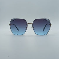 Cat Eye Black Frame Women's Sunglasses-039
