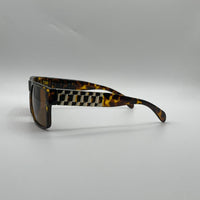Acetate Tortoise Brown Frame Men Sunglasses-125
