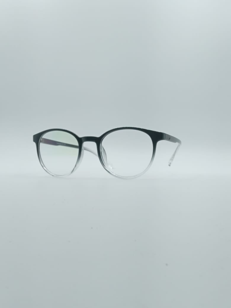 Acetate Black and White Frame Kids Optics-140