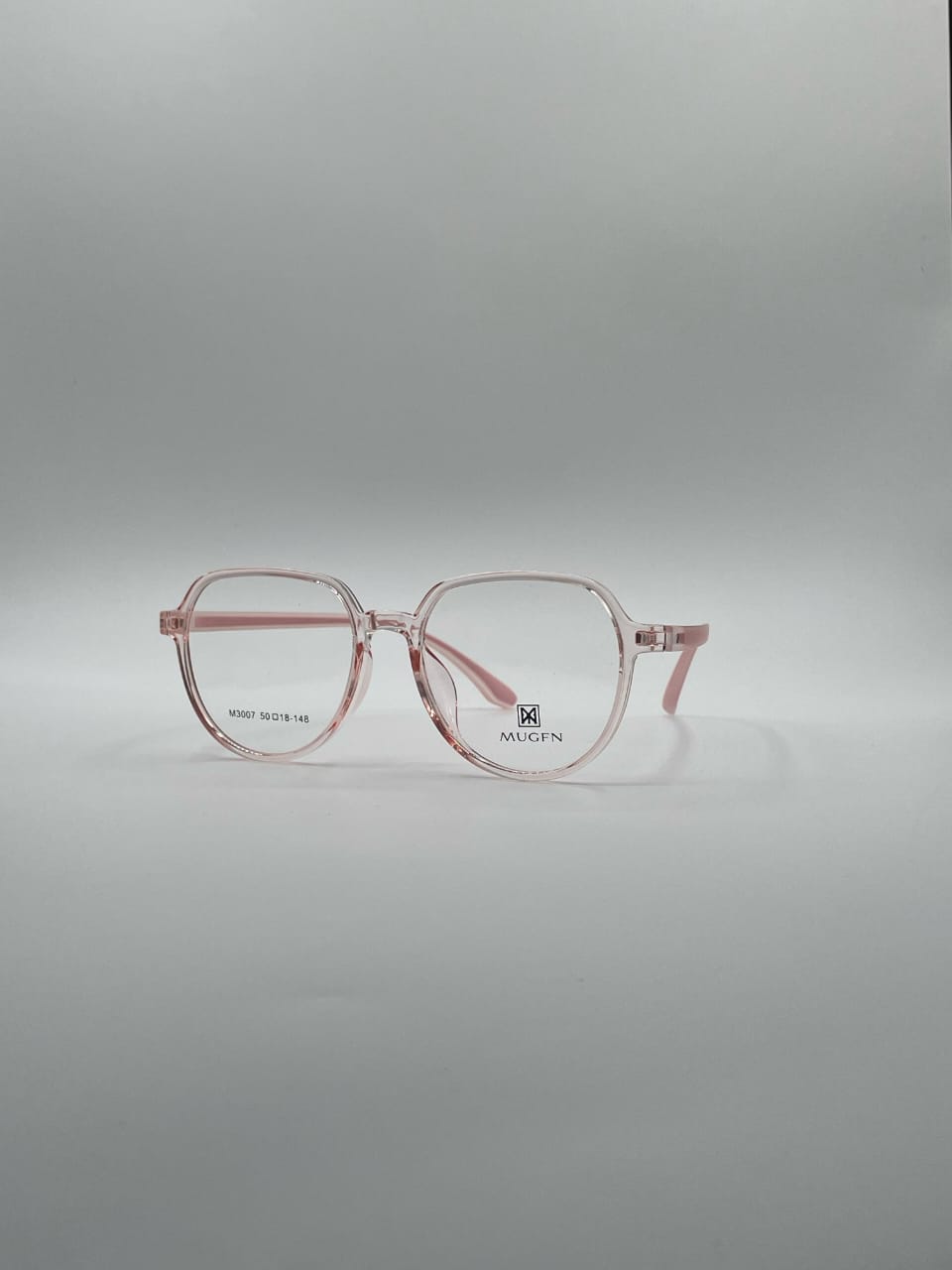 Acetate Translucent Pink Frame Women Optics-407