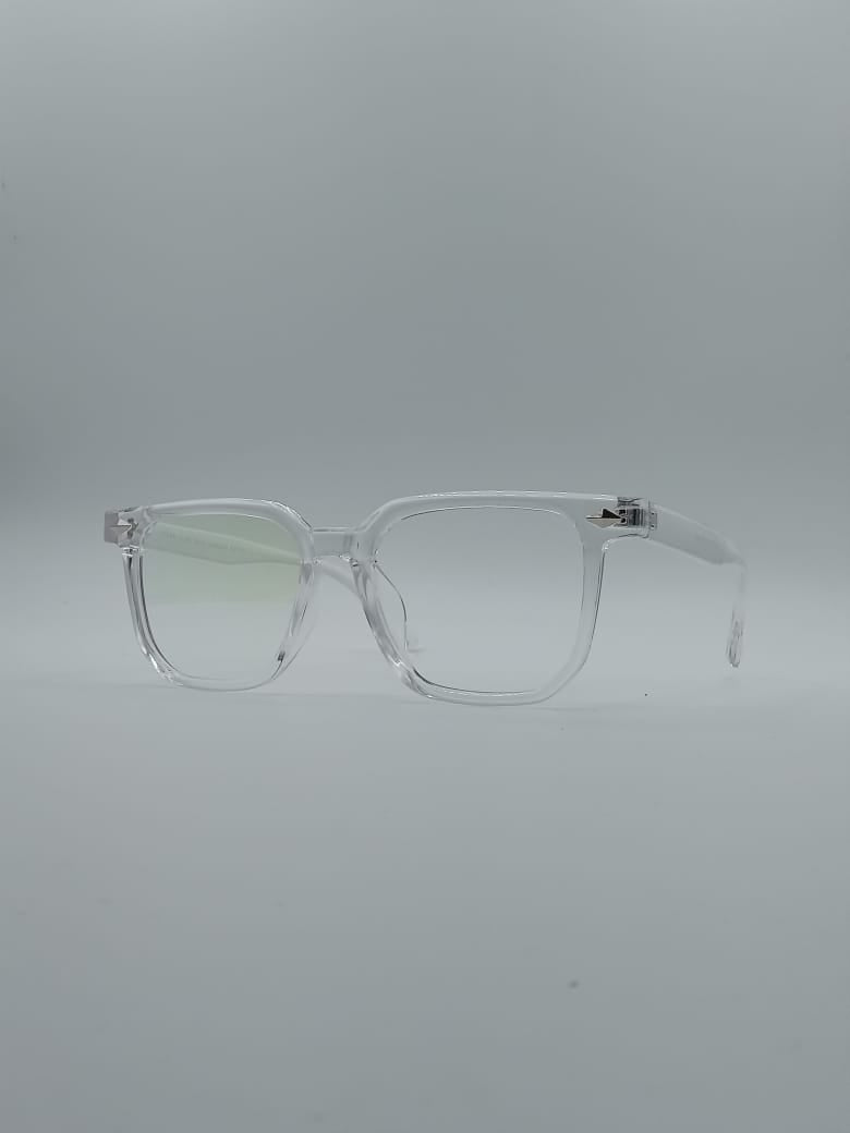 Acetate Translucent Frame Men's Optics-068
