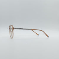 Geometrical Golden Frame Men's Optics-109