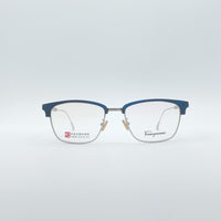 Retro Aviator Blue Frame Unisex Optics-190