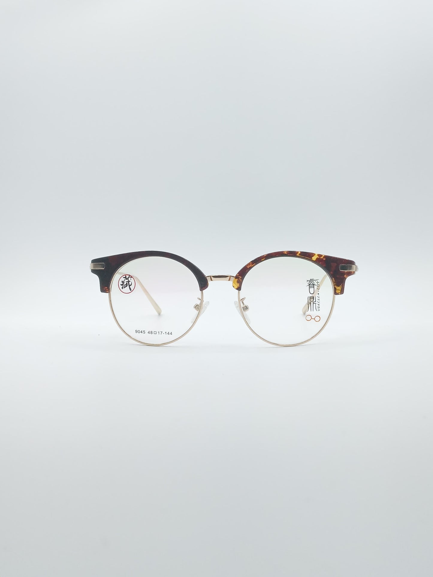 Retro Aviator Brown & Yellow Frame Unisex Optics-196