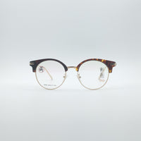 Retro Aviator Brown & Yellow Frame Unisex Optics-196