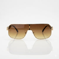 Golden metal sunglass-276