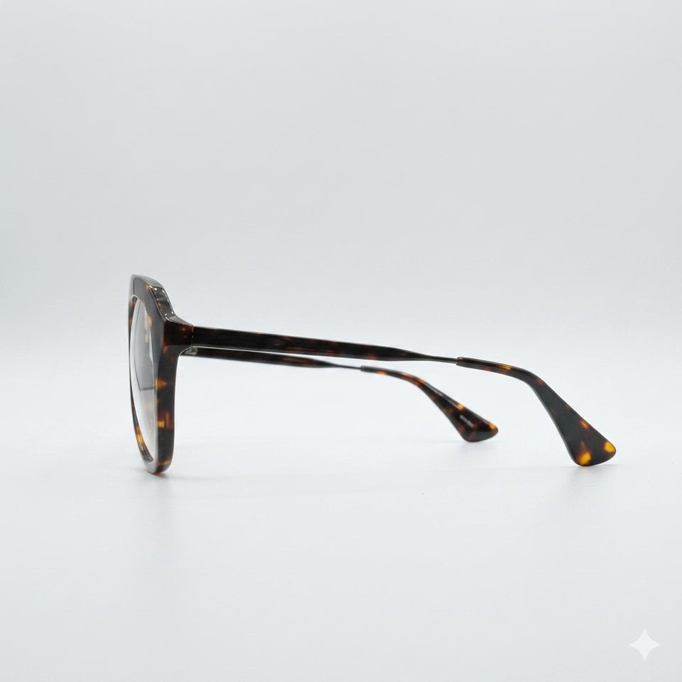 Aviator Tortoise Frame Unisex Optics-053
