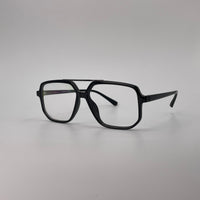 Square double-bridge Frame Optics-438