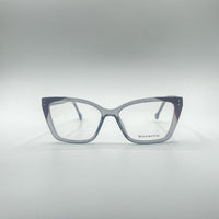 Cat Eye Grey & Black Frame Women's Optics-384
