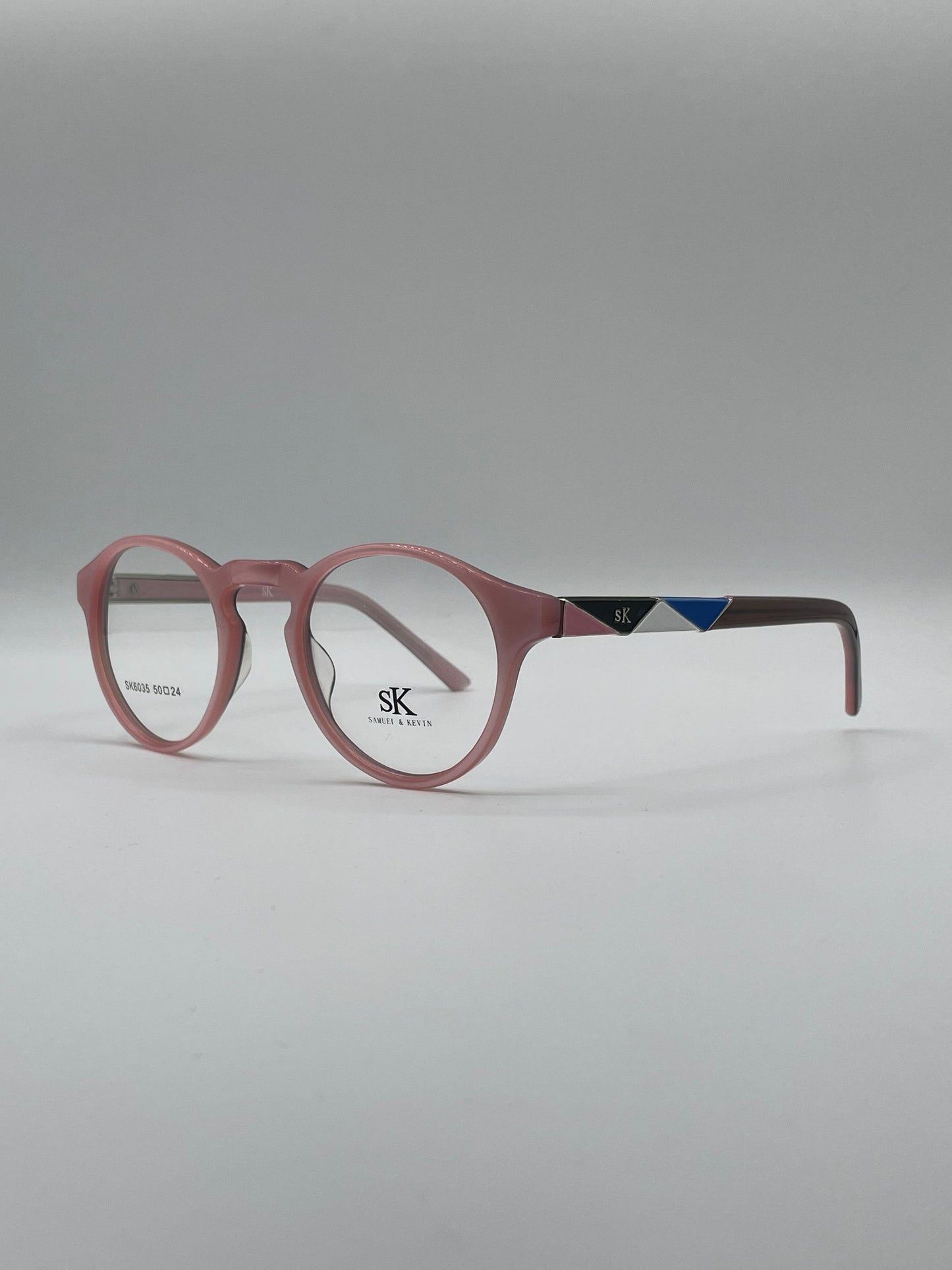 Circular pink Frame Unisex Optics-306