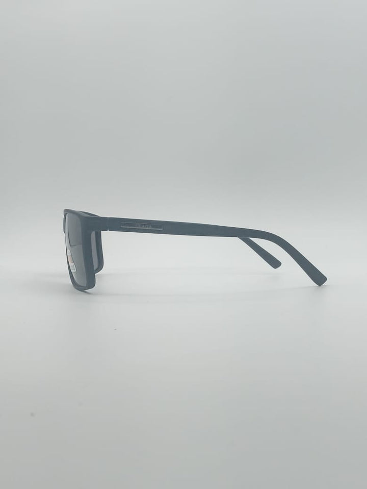 Acetate Black Frame Men's Sunglasses-043
