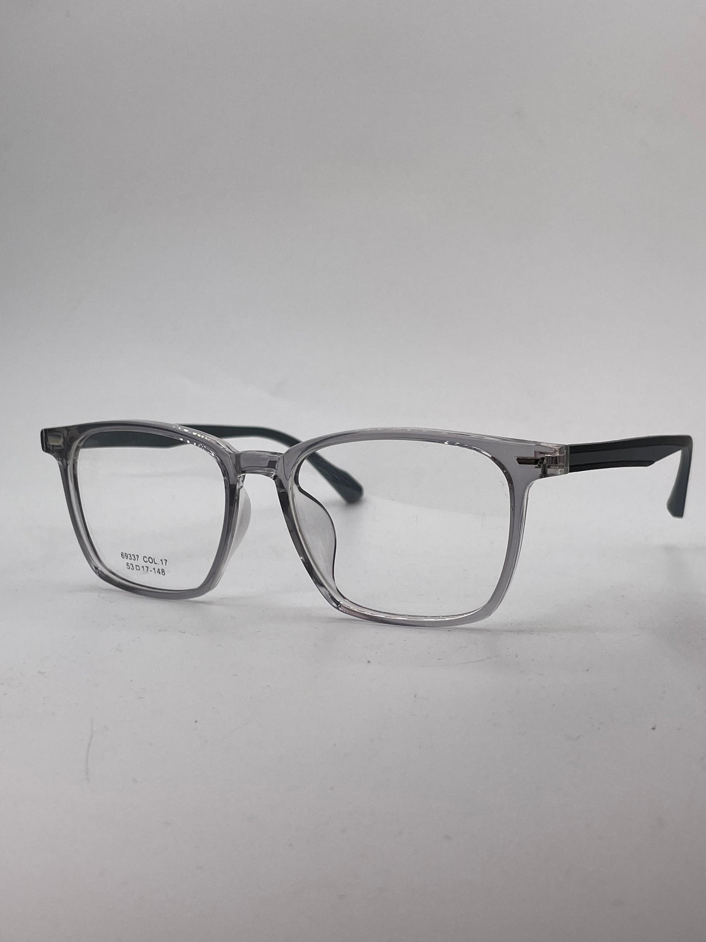 Transparent grey TR frame optics-451