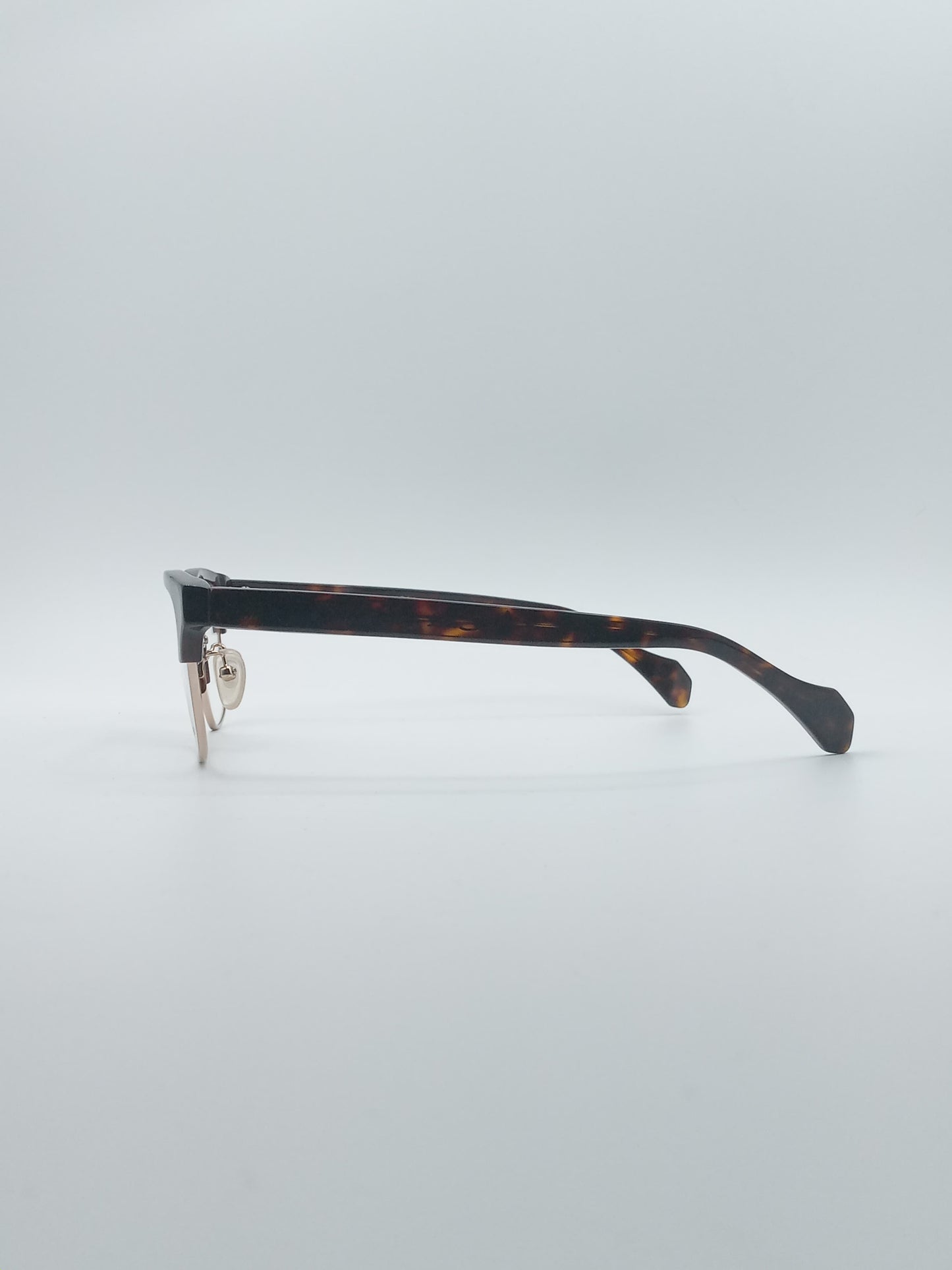 Angular Black Frame Unisex Optics-189