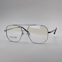 Silver titanium double bridge optics-452