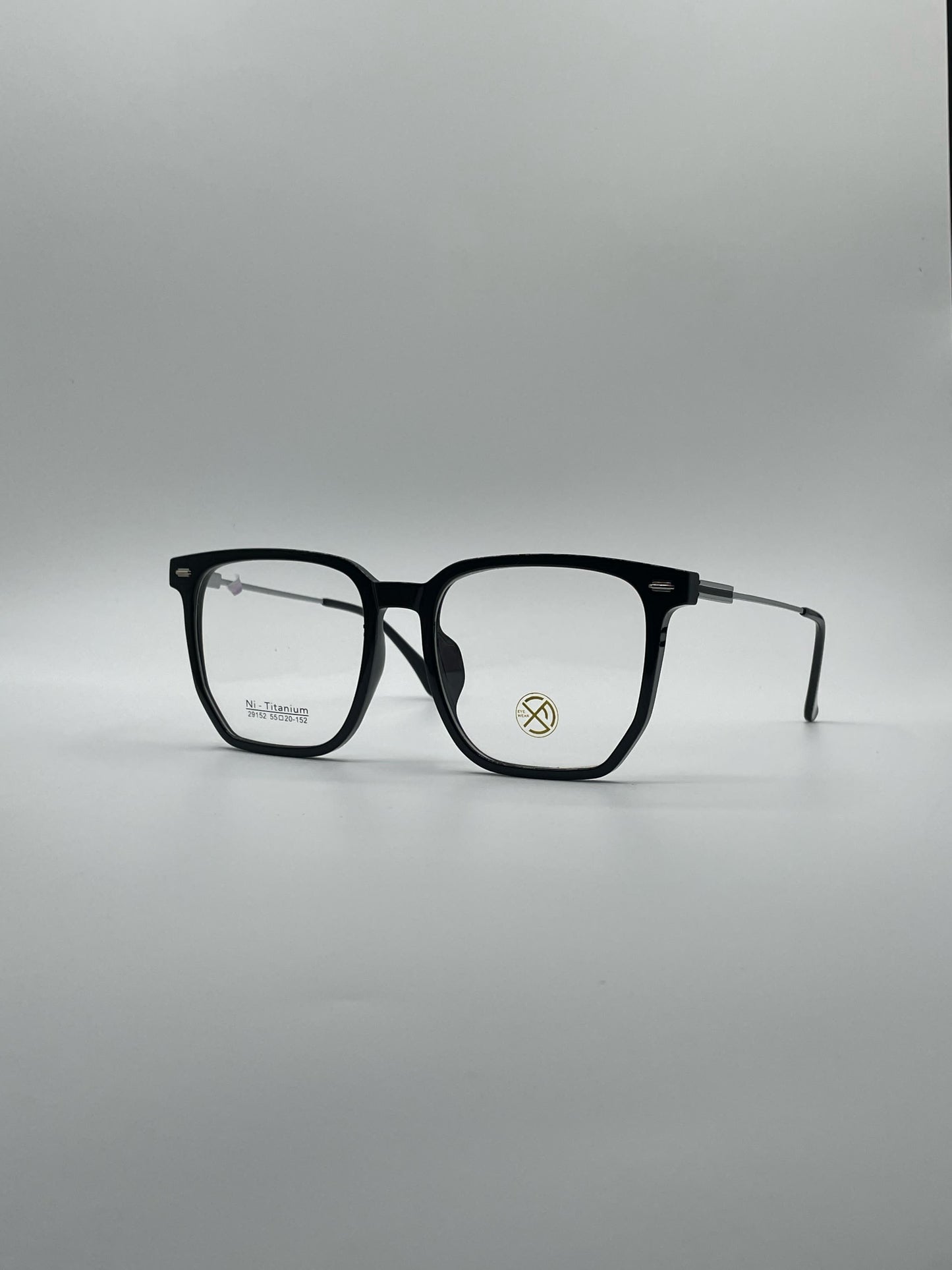 Acetate Black Frame Men's Optics-406