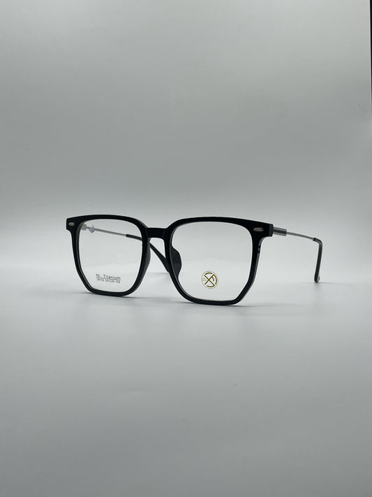 Acetate Black Frame Men's Optics-406