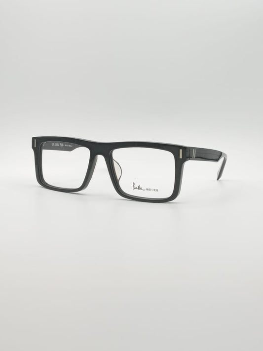 Acetate Black Frame Men's Optics-202