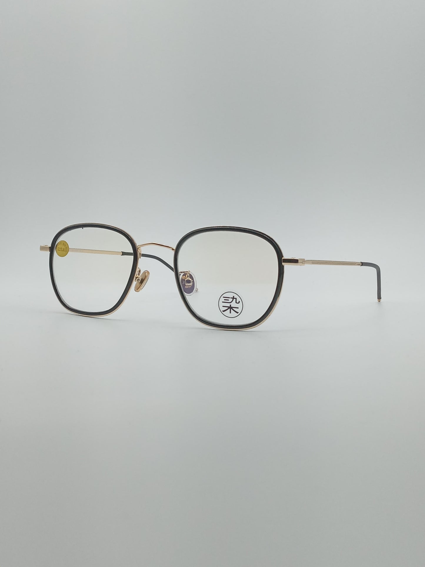 Angular Black Frame Unisex Optics-185