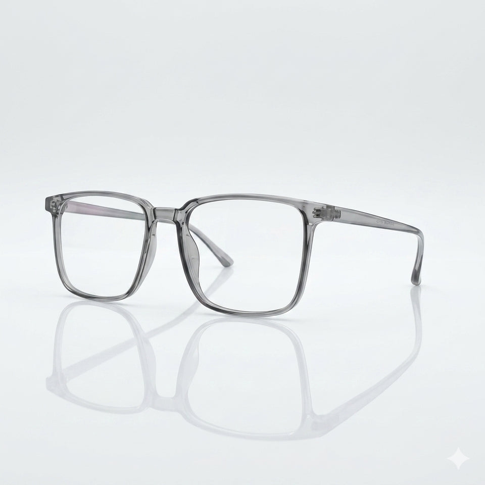 Acetate Grey Men's Frame Optics-033