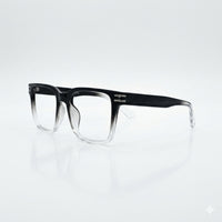 Rectangular Shadow Fade Black Frame Men’s optics-416