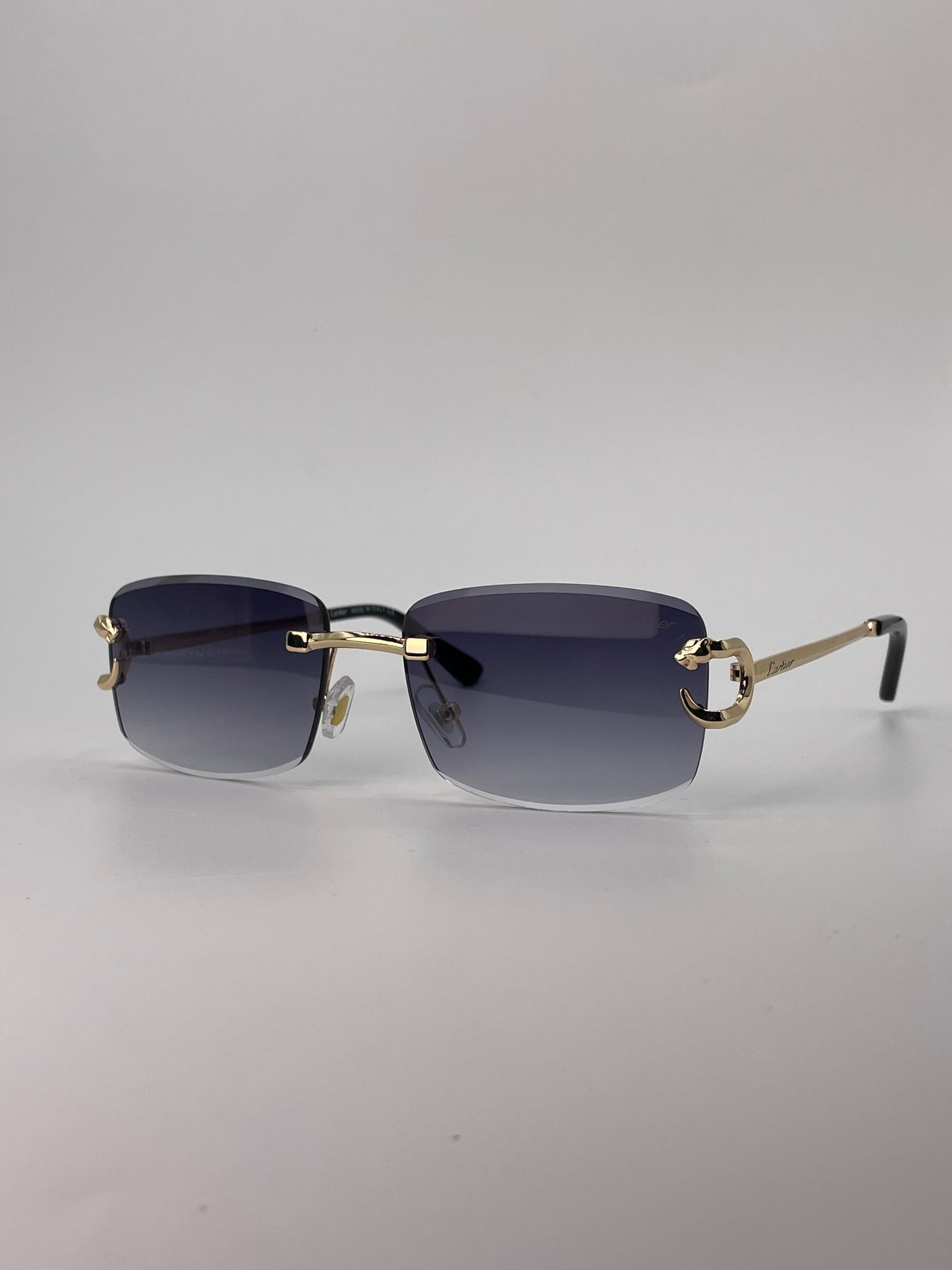 Rimless Golden Frame Sunglasses -249