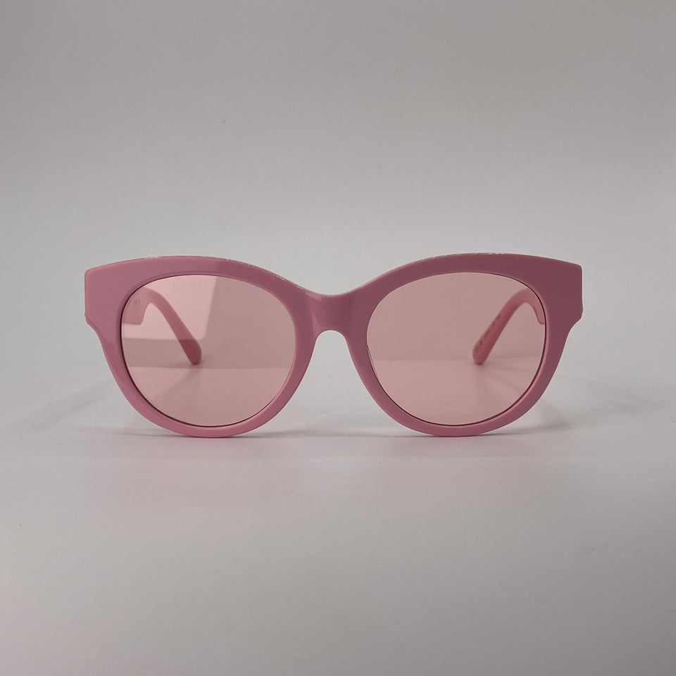 Cat eye pink sunglass-284